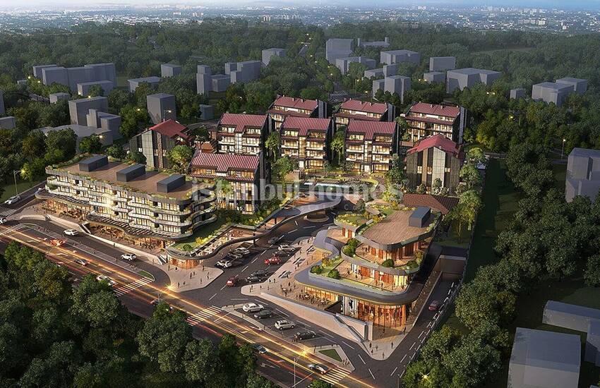 Specially-designed Real Estate Intertwined with Nature in Istanbul