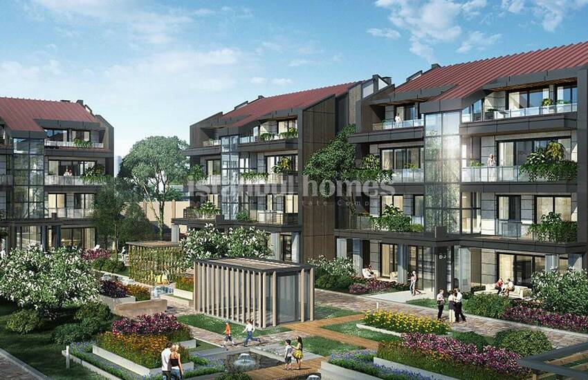Specially-designed Real Estate Intertwined with Nature in Istanbul