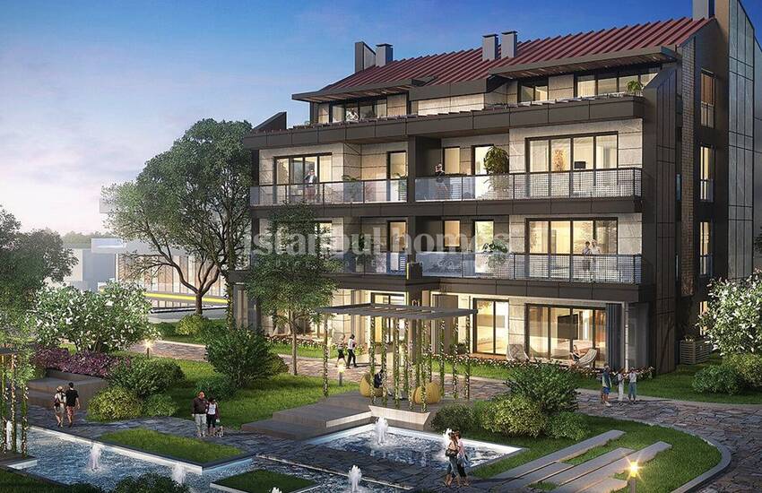 Specially-designed Real Estate Intertwined with Nature in Istanbul