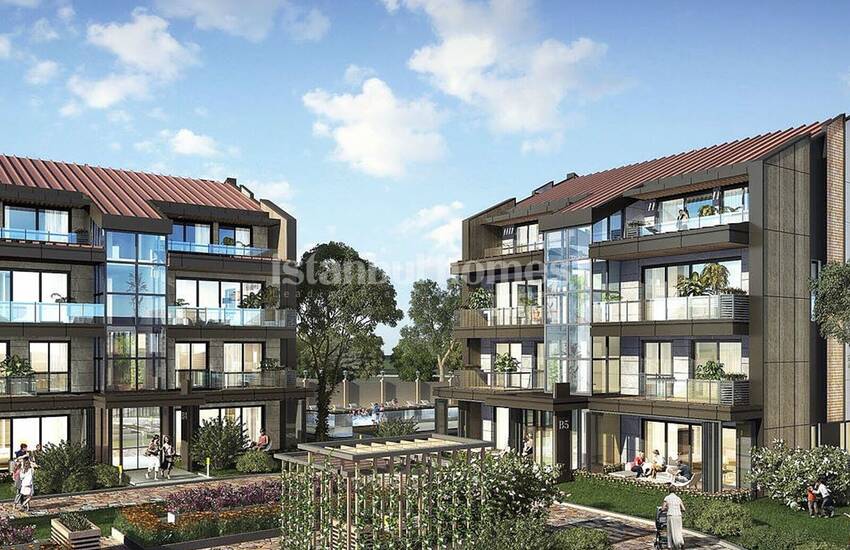 Specially-designed Real Estate Intertwined with Nature in Istanbul