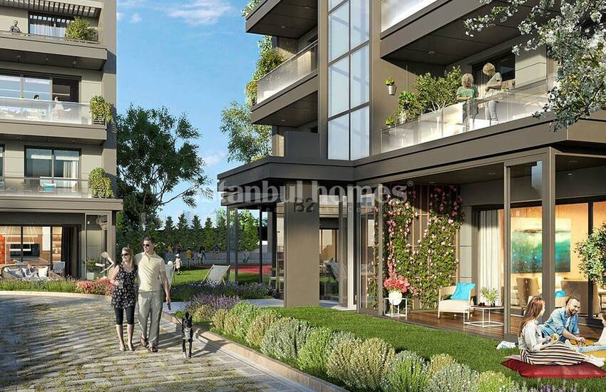 Specially-designed Real Estate Intertwined with Nature in Istanbul