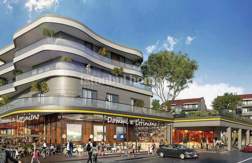 Specially-designed Real Estate Intertwined with Nature in Istanbul