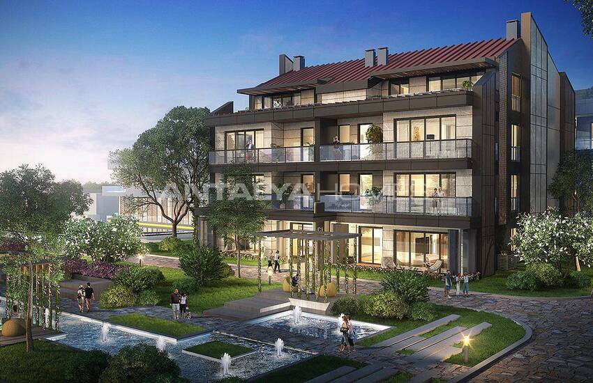 modern apartments with special design in cekmekoy istanbul