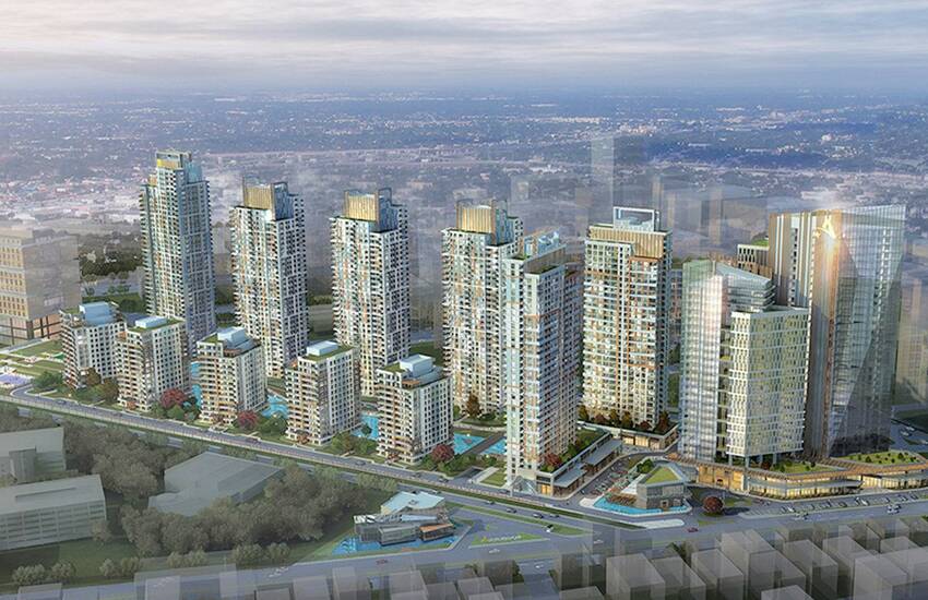 Luxury Apartments in Istanbul Within the Mixed-use Project 1