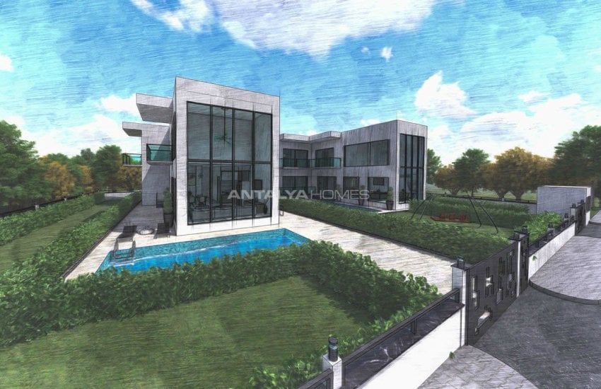 Minimalist Designed Villa Near the Golf Course in Belek 9