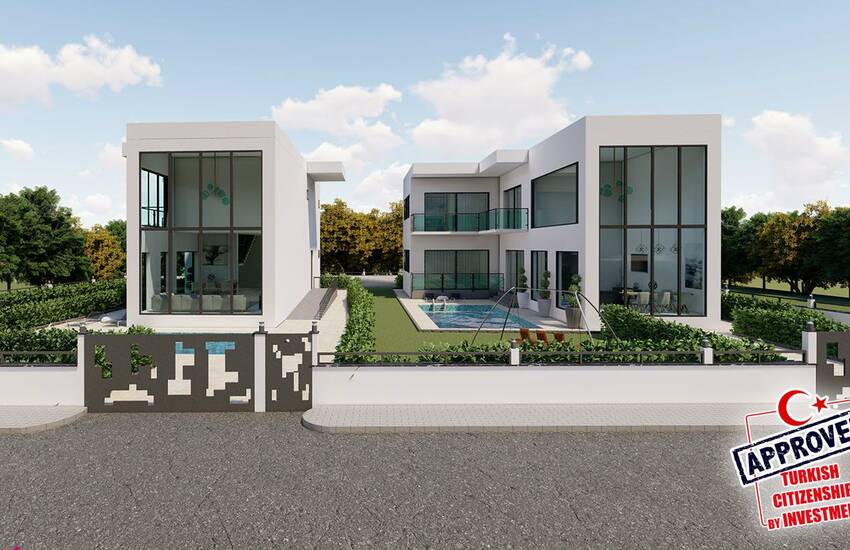 Minimalistisch Gestaltete Villa In Der Nähe Des Golfplatzes In Belek 1