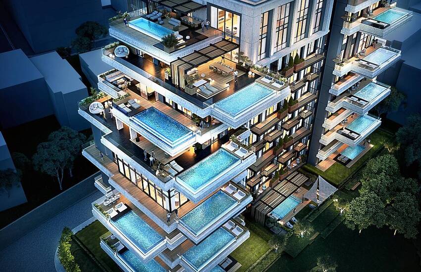 Luxury Real Estate in Istanbul Turkey with Infinity Pool 1