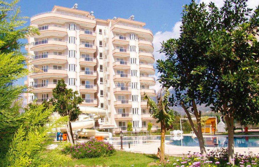 شقق مطلة على البحر على مسافة مشي إلى البحر في ألانيا 5