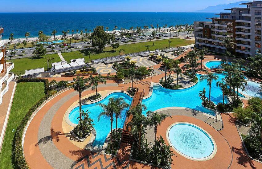Lägenheter Vid Stranden Med Smart Hemsystem I Antalya Konyaalti 1