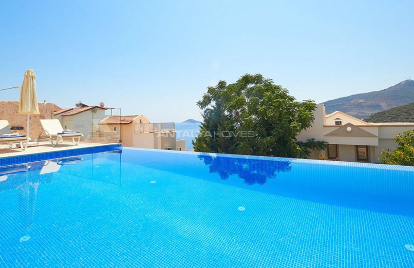 Impressive Furnished Villa with Sea View for Sale in Kalkan 2