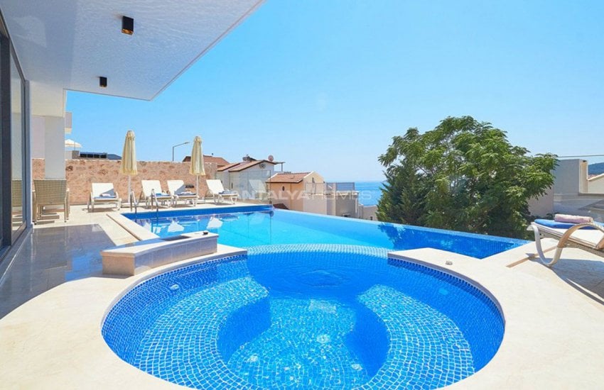 Impressive Furnished Villa with Sea View for Sale in Kalkan 4
