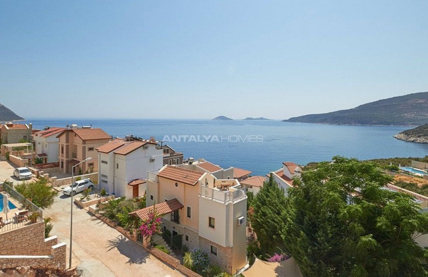Impressive Furnished Villa with Sea View for Sale in Kalkan 7