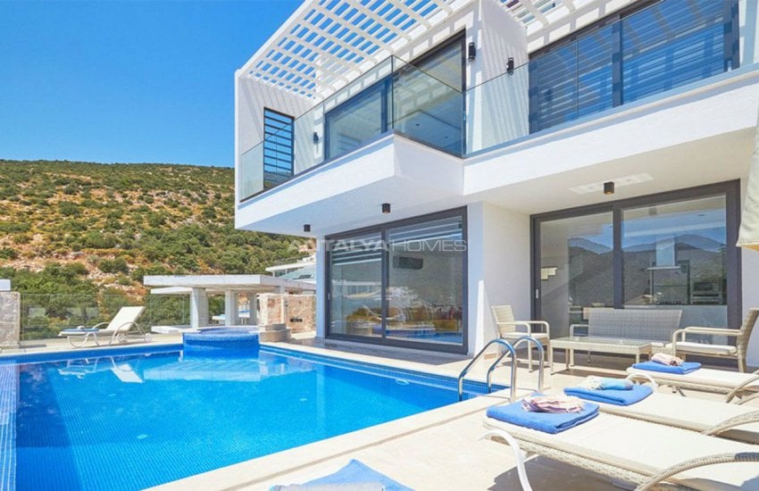 Impressive Furnished Villa with Sea View for Sale in Kalkan 8