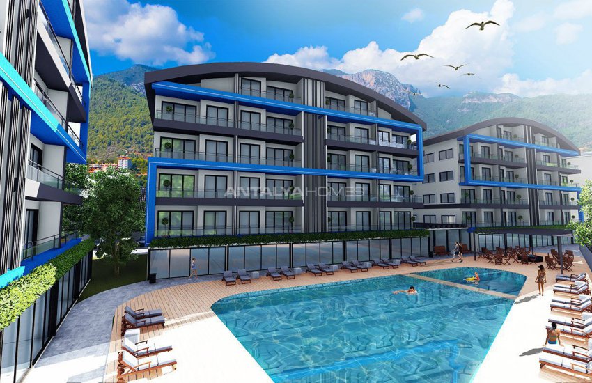 Luxury Apartments with Nature View in Oba Alanya 2
