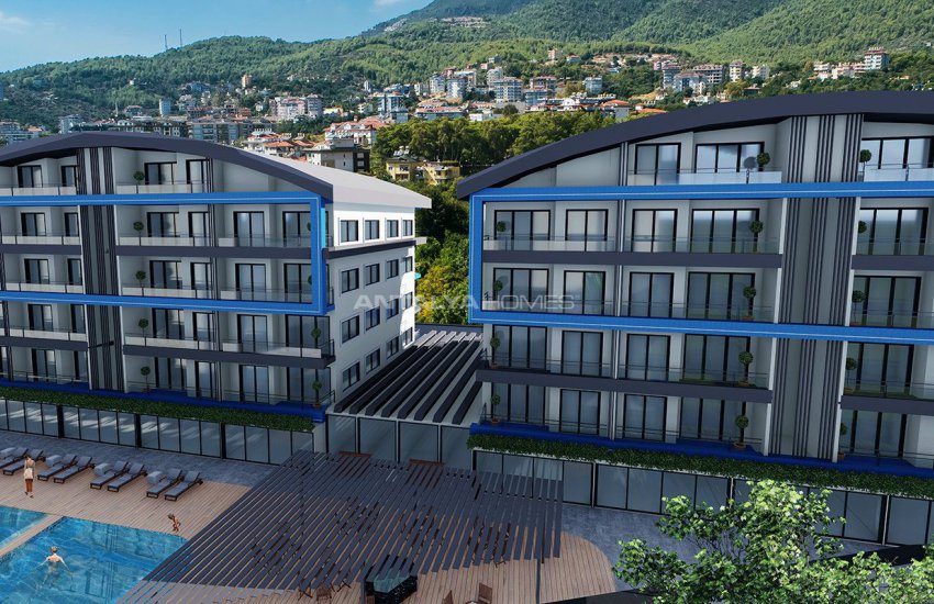 Luxury Apartments with Nature View in Oba Alanya 3