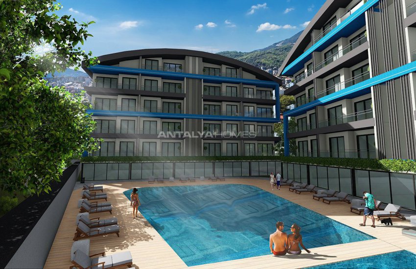 Luxury Apartments with Nature View in Oba Alanya 4