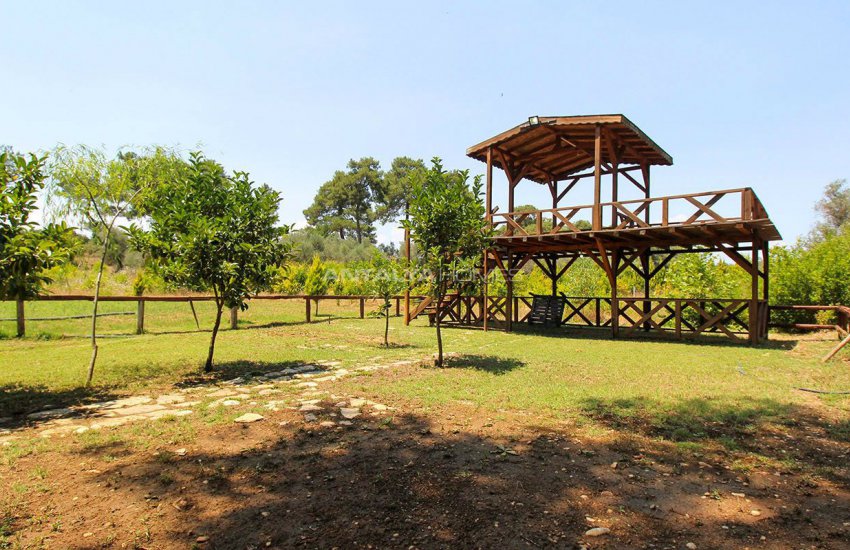 Cropland with Restaurant License in Aksu Antalya 6