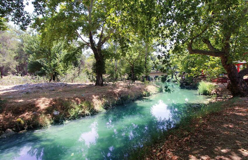 Cropland with Restaurant License in Aksu Antalya 4