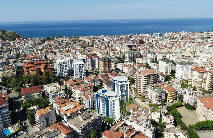 Alanya’da Merkezi Lokasyona Sahip Lüks Daireler 9