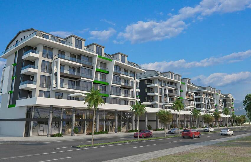 Moderne Appartementen Op 50 M Van Het Strand In Alanya 1