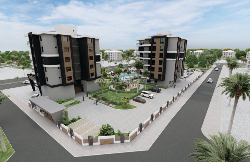 High-quality Apartments with Separate Kitchen in Antalya 1