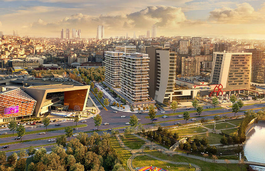 Investeringsflats Dicht Bij Metro In Istanbul