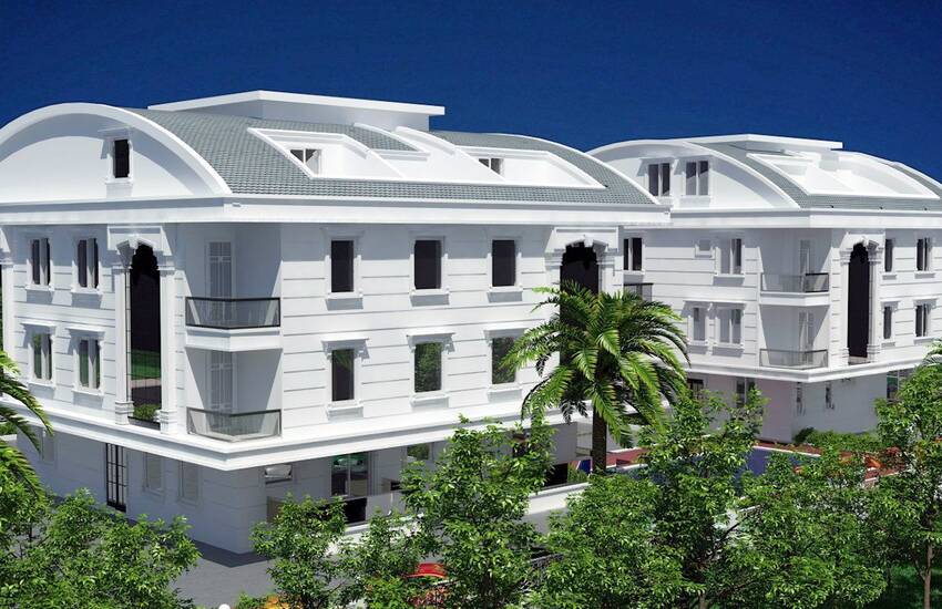 Komplett Ausgestattete Antalya Wohnungen Im Luxus-komplex 1