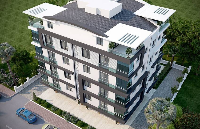 Goed Gelegen Nieuw Gebouwde Appartementen In Antalya