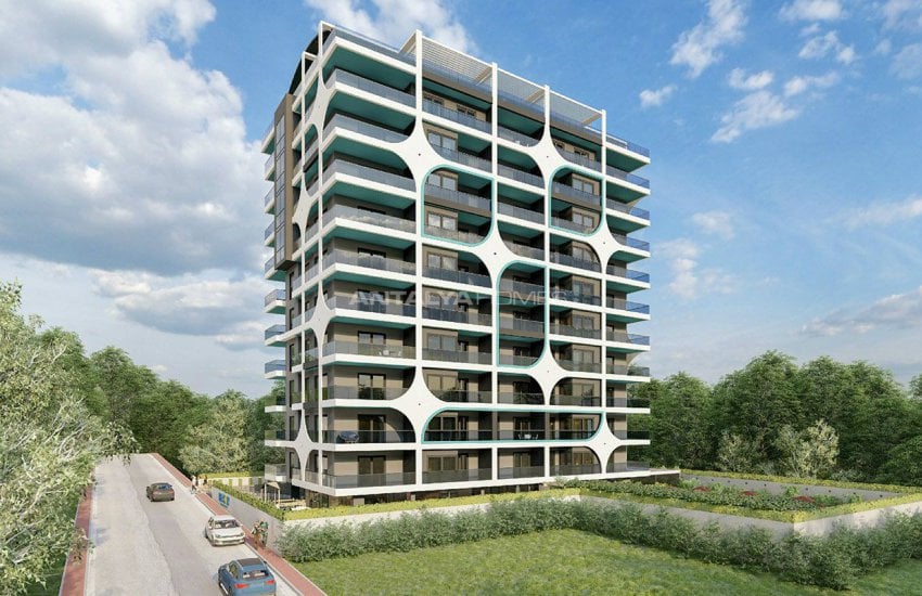 First-class Flats with Sea View in Alanya Mahmutlar 2