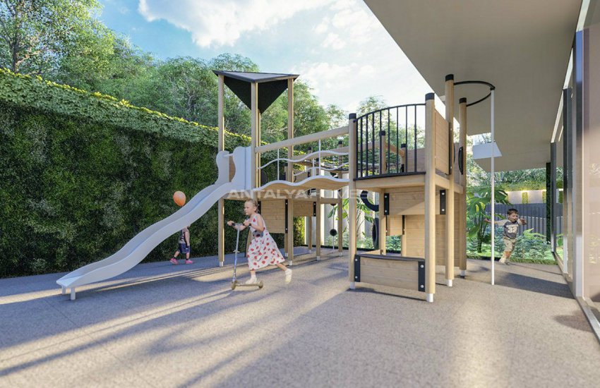 First-class Flats with Sea View in Alanya Mahmutlar 11