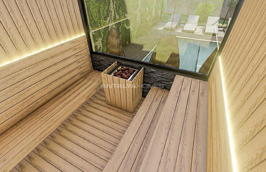 First-class Flats with Sea View in Alanya Mahmutlar 14