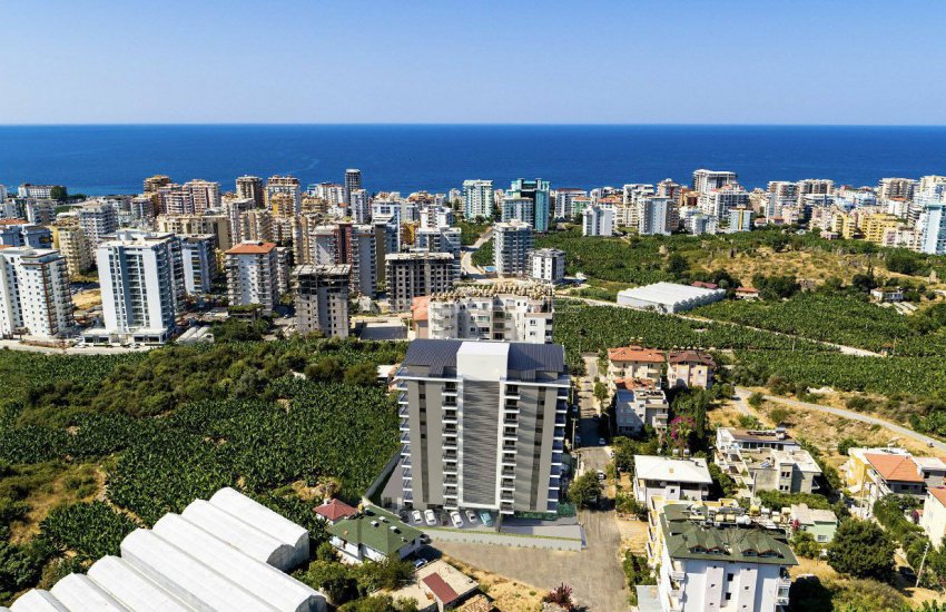 First-class Flats with Sea View in Alanya Mahmutlar 20