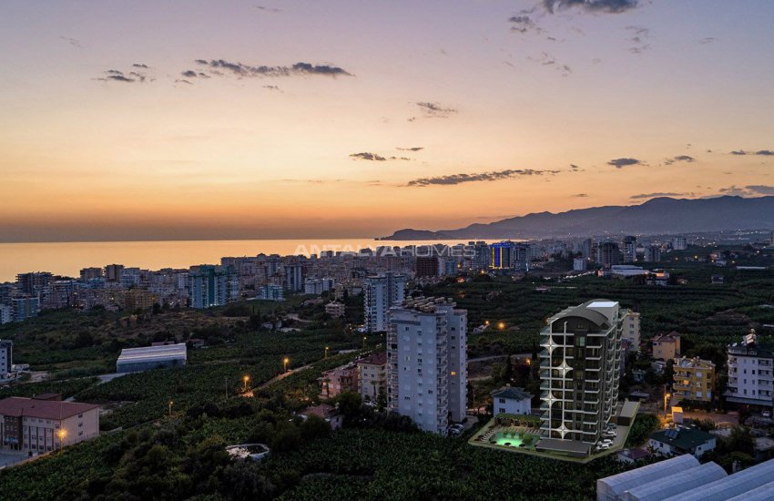 First-class Flats with Sea View in Alanya Mahmutlar 21