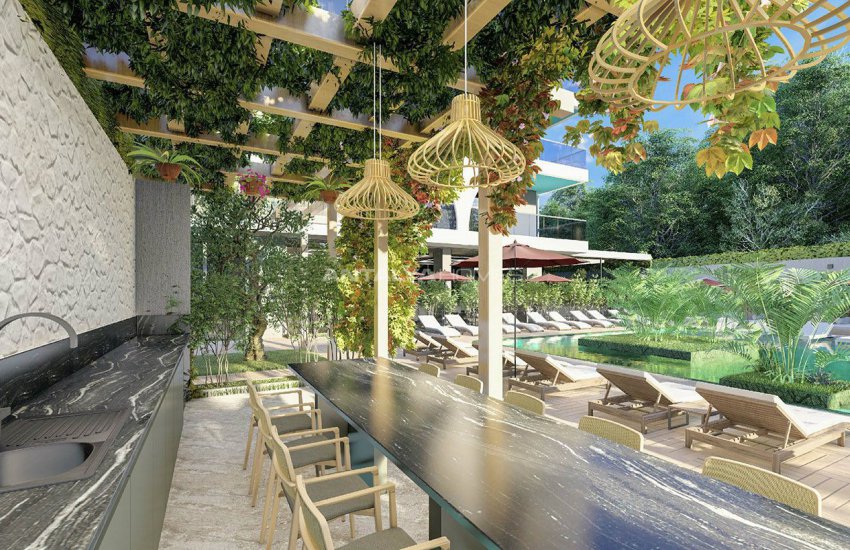 First-class Flats with Sea View in Alanya Mahmutlar 8