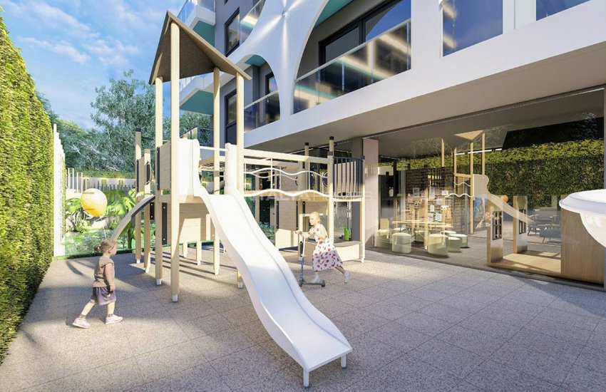 First-class Flats with Sea View in Alanya Mahmutlar 9