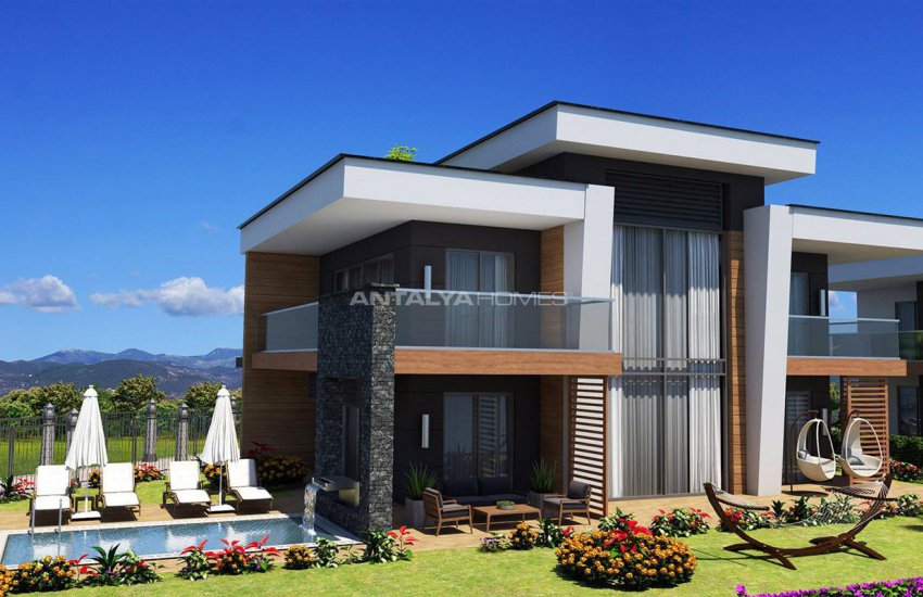 Sea View Alanya Villas with Private Pool and Garden 6