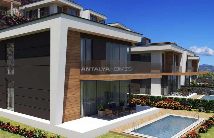 Sea View Alanya Villas with Private Pool and Garden 7