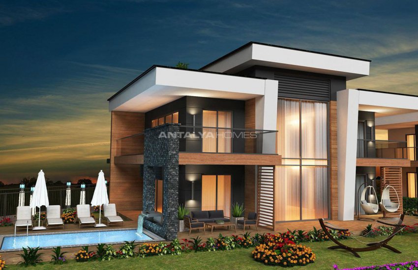 Sea View Alanya Villas with Private Pool and Garden 10