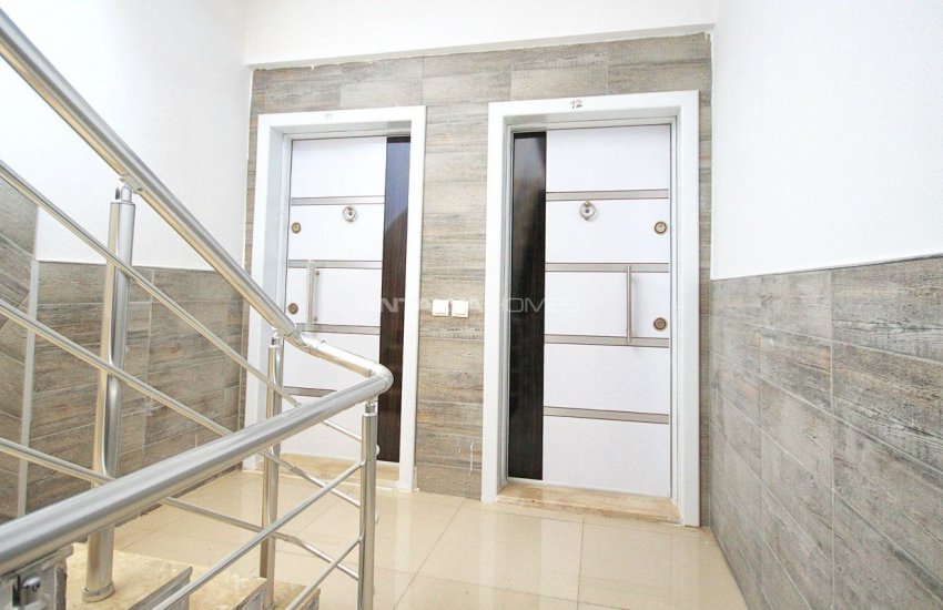 New Cheap Apartment for Sale in Antalya with Kitchen Appliances