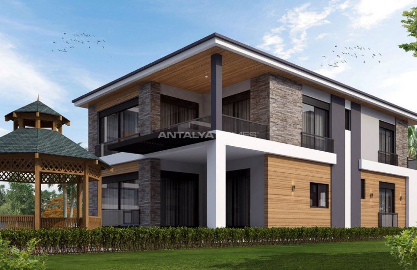 منزل دوبلكس جديد و واسع مع مسبح خاص في أنطاليا 3