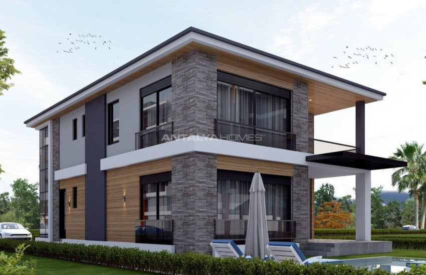 منزل دوبلكس جديد و واسع مع مسبح خاص في أنطاليا 5