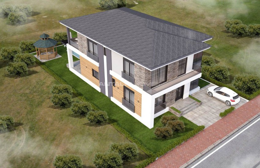 منزل دوبلكس جديد و واسع مع مسبح خاص في أنطاليا 6