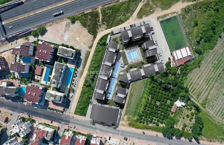 آپارتمان های زیبا در مکان محبوب در کنییالتی آنتالیا 19