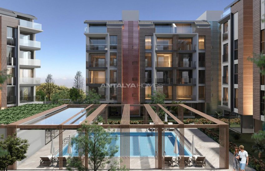 آپارتمان های زیبا در مکان محبوب در کنییالتی آنتالیا 9