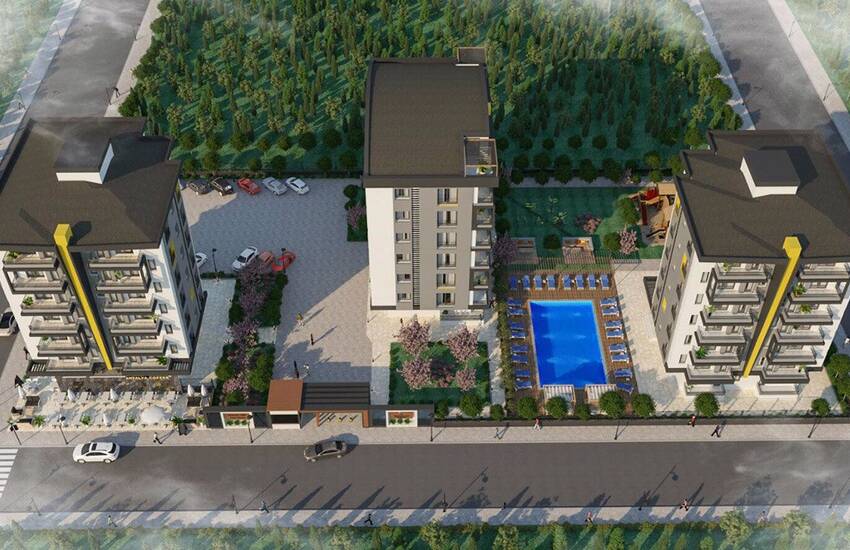 Neu Gebaute Antalya Wohnungen Nah Zu Allen Annehmlichkeiten 1