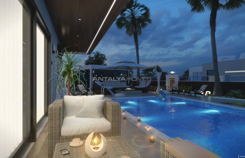 Sea View Villas with Private Pool in Alanya Kargicak 5
