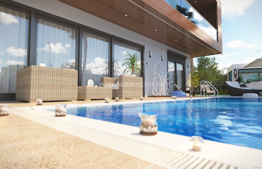 Sea View Villas with Private Pool in Alanya Kargicak 6