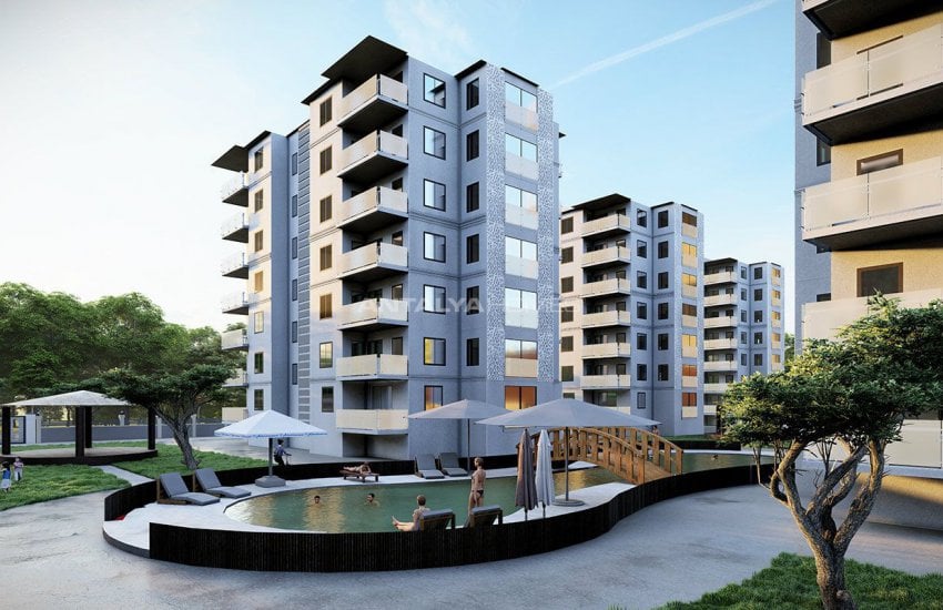 Vastgoed In Antalya Met Panoramisch Uitzicht Op Zee 4