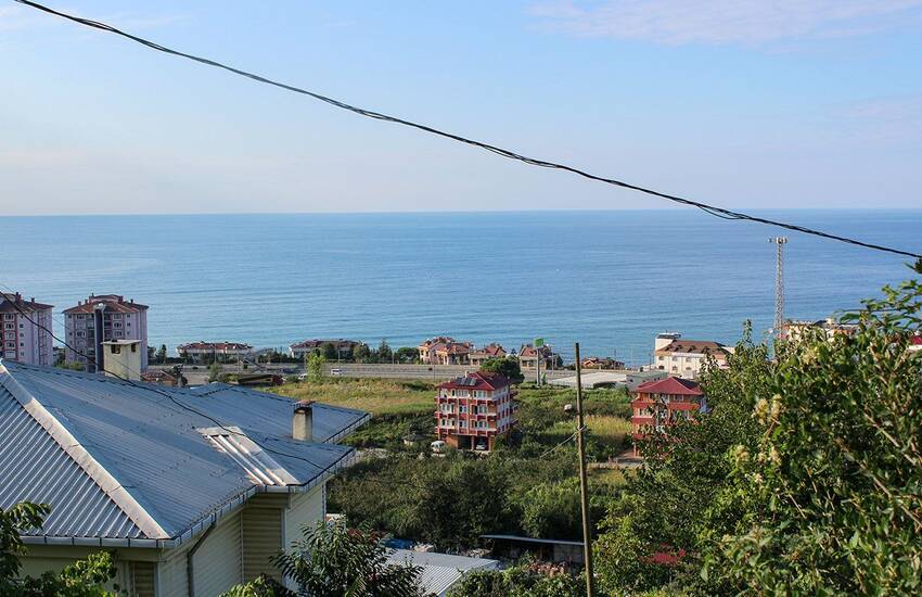 Panoramic Sea View Land for Villa Construction in Trabzon 1