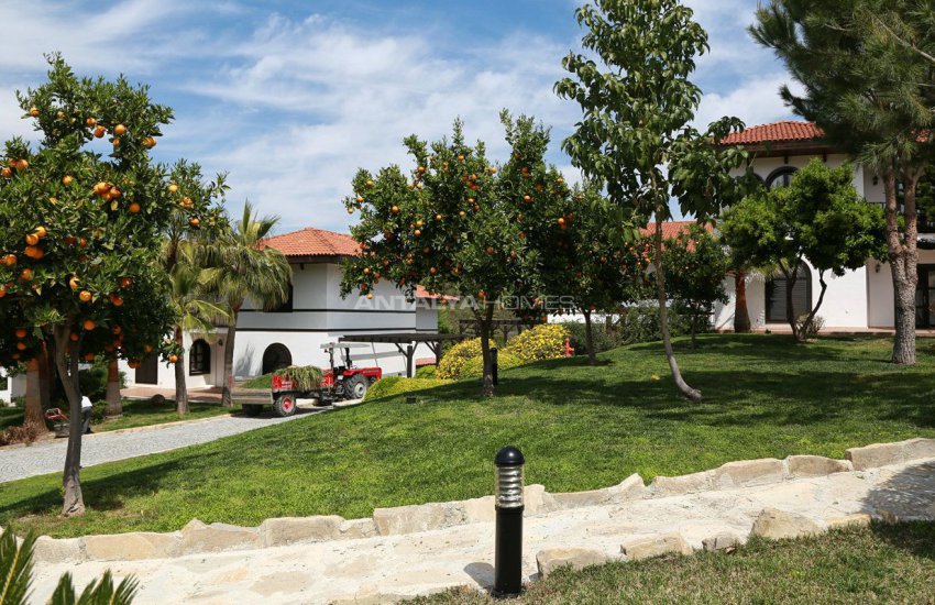 منازل للبيع في انطاليا مفروشة بالكامل بنظام فندقي 5